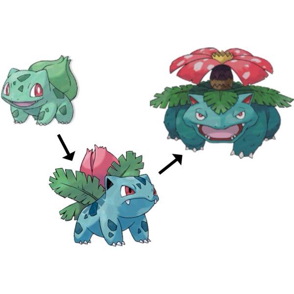 Bulbasaur Evolution Line By Aprilmoonshine On Deviantart All in one ...