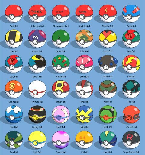 Favorite pokéball | Pokémon Amino