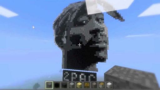 Tupac Pixel Art | Wiki | Minecraft Amino