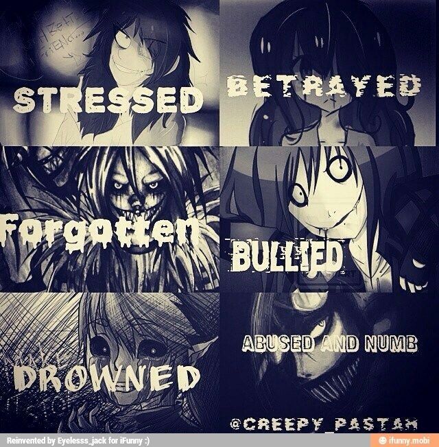 This is for creepypasta fangirls | Anime Amino