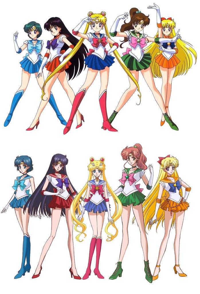 sailor moon old vs new | Anime Amino