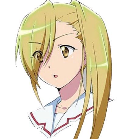 Anime Girl With Straight Hair No Bangs