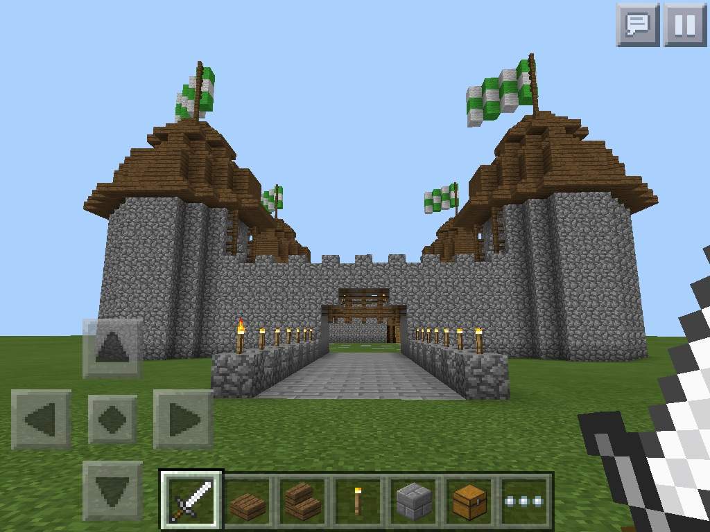 simple minecraft castles