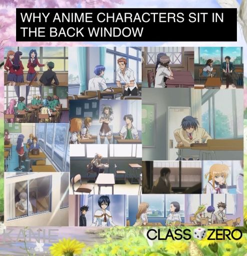 🎲Why Do Anime Characters Sit In The Back? | Anime Amino