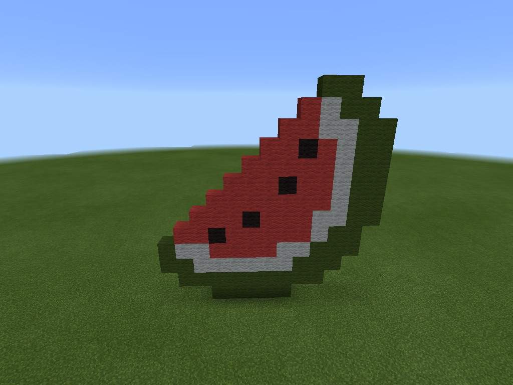 Water Melon Statue Minecraft Amino