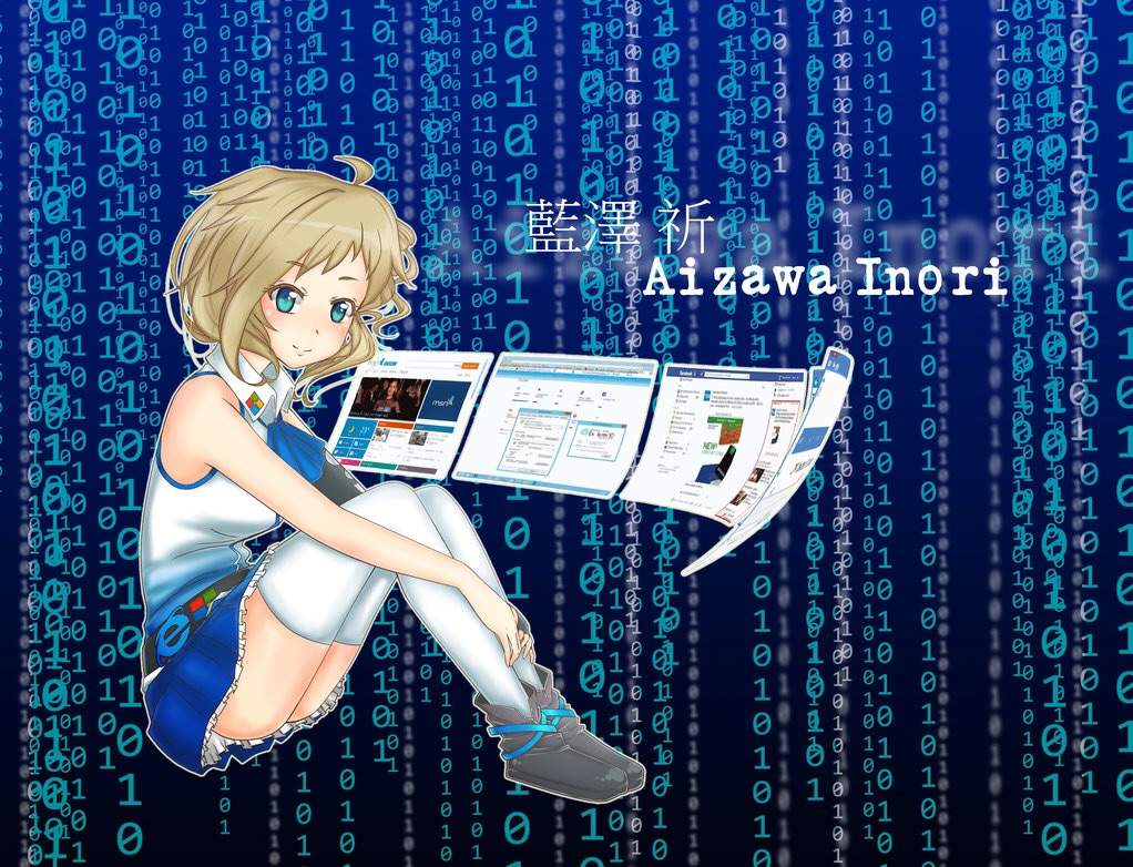 Windows 11 Anime Mascot