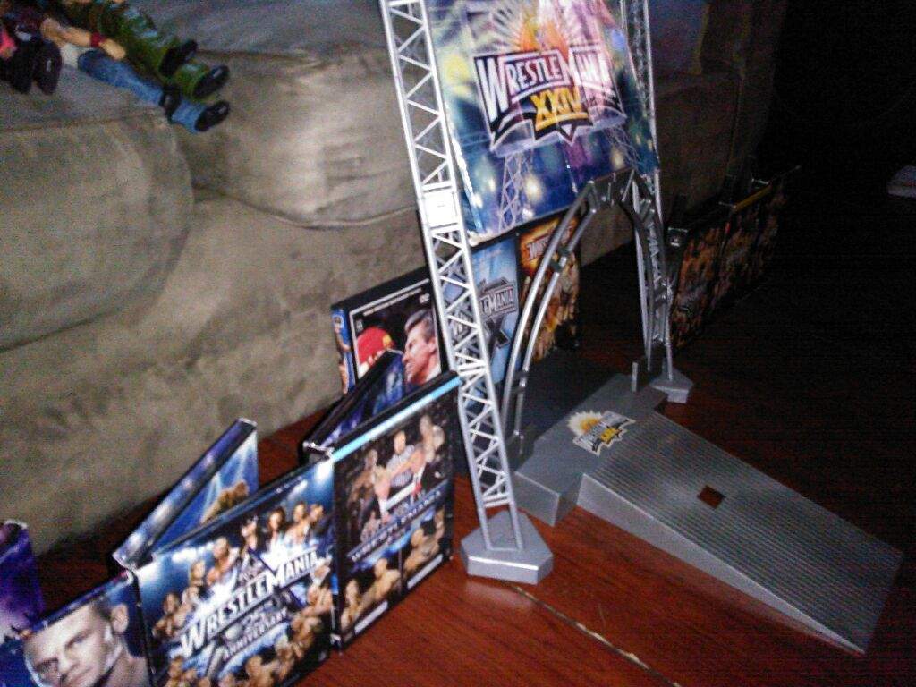 wrestlemania stage toy