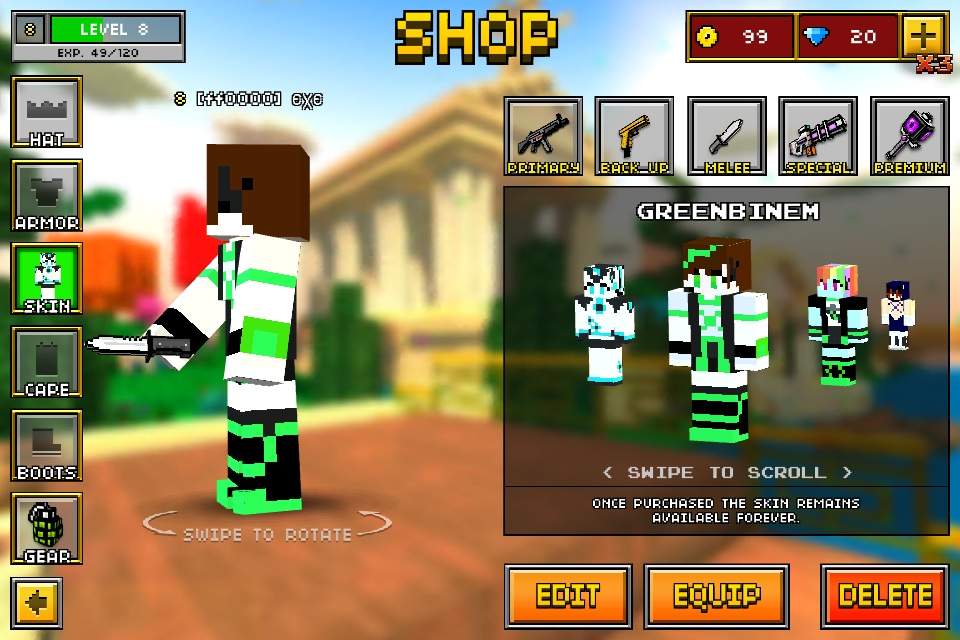 How To Make A Cool Skin In Pixel Gun 3d Pixel Gun 3D Custom Skins: Deadbine Master and Miu | Minecraft Amino