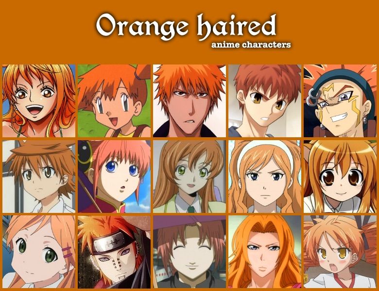 Favorite Orange Haired Character.