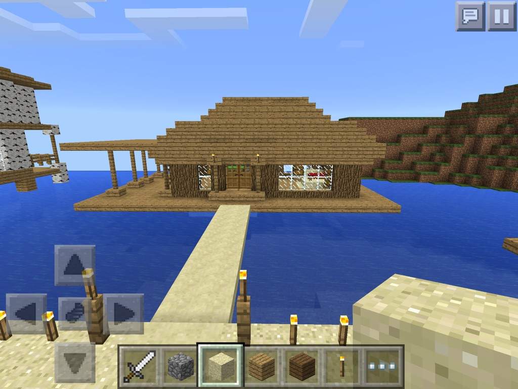 Simple Beach  House  Minecraft  Amino