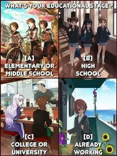 Which one are you? | Anime Amino