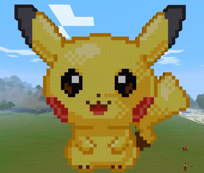 Baby Pikachu Minecraft Amino
