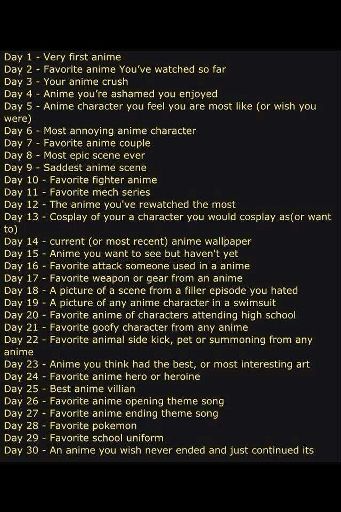 30 day anime challenge day 8 | Anime Amino