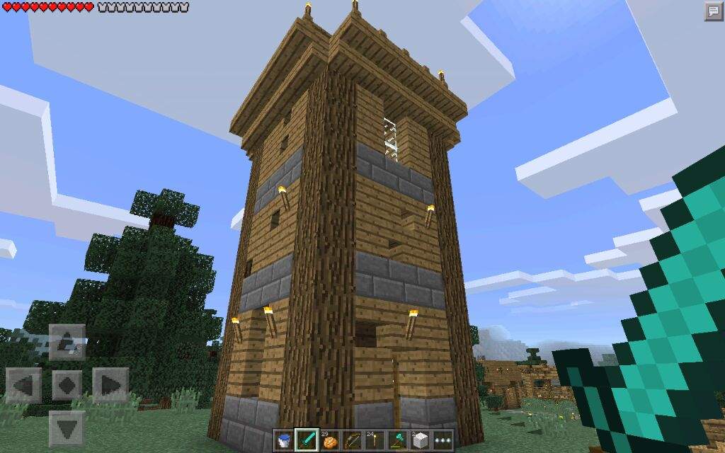 Survival: Lookout Tower | Minecraft Amino