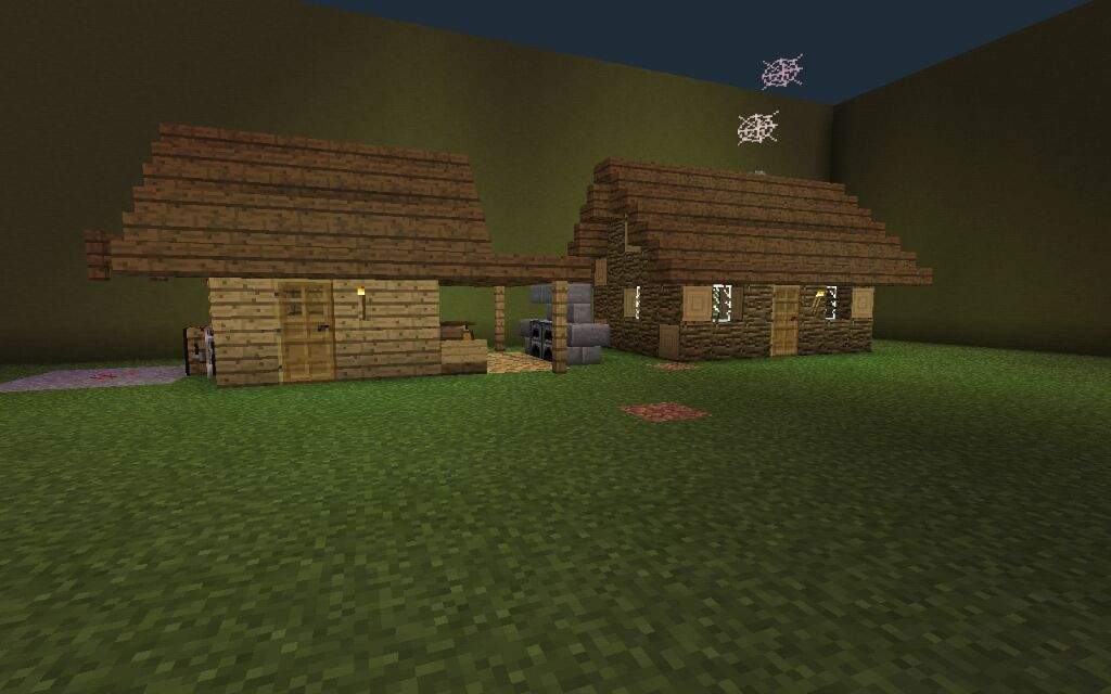 Hunting Lodge And Shed Minecraft Amino