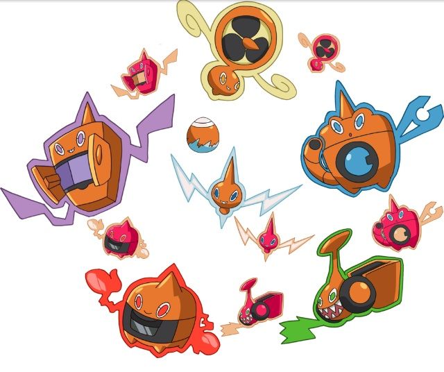 Best Favorite Shiny Rotom Form! | Pokémon Amino