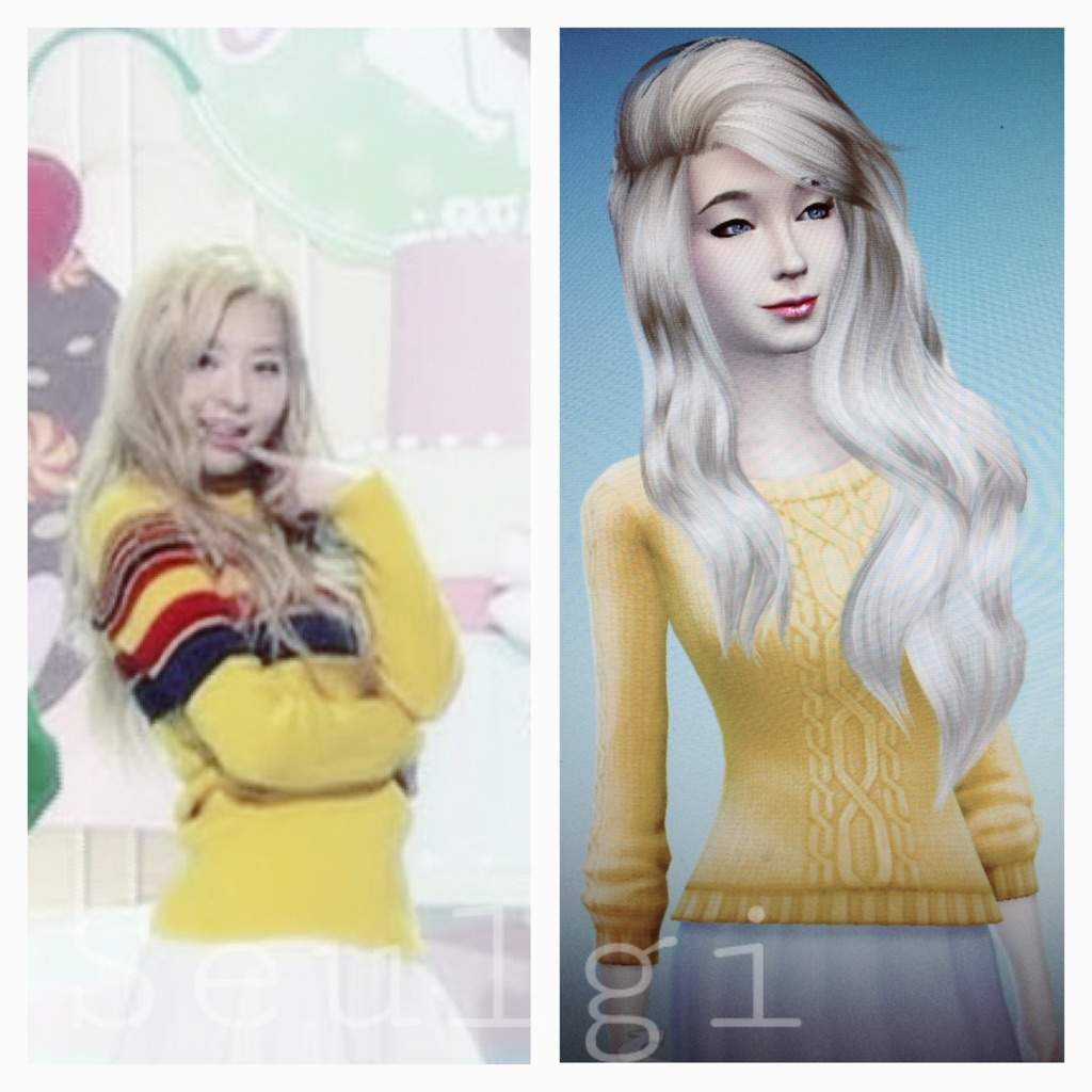 Kpop idol hair sims 4 cc