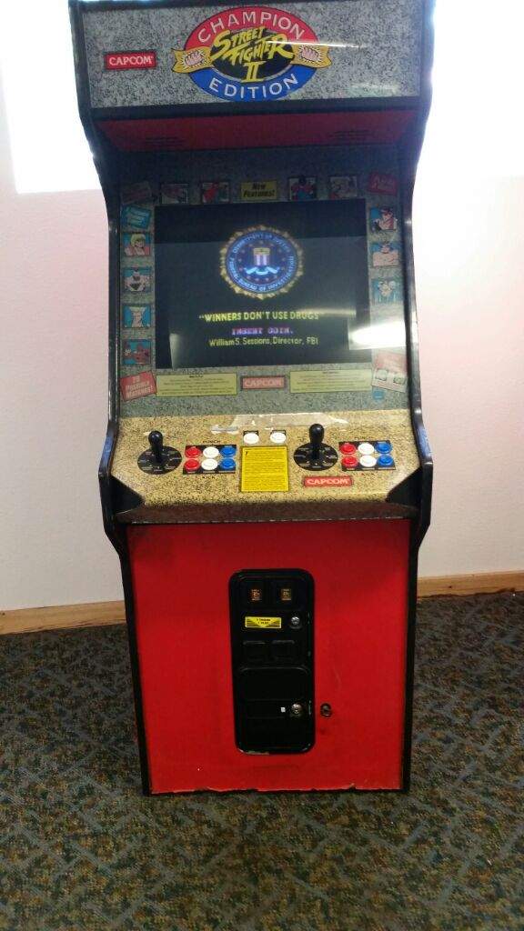 Street Fighter 2 Championship Edition Arcade Machine Video Games