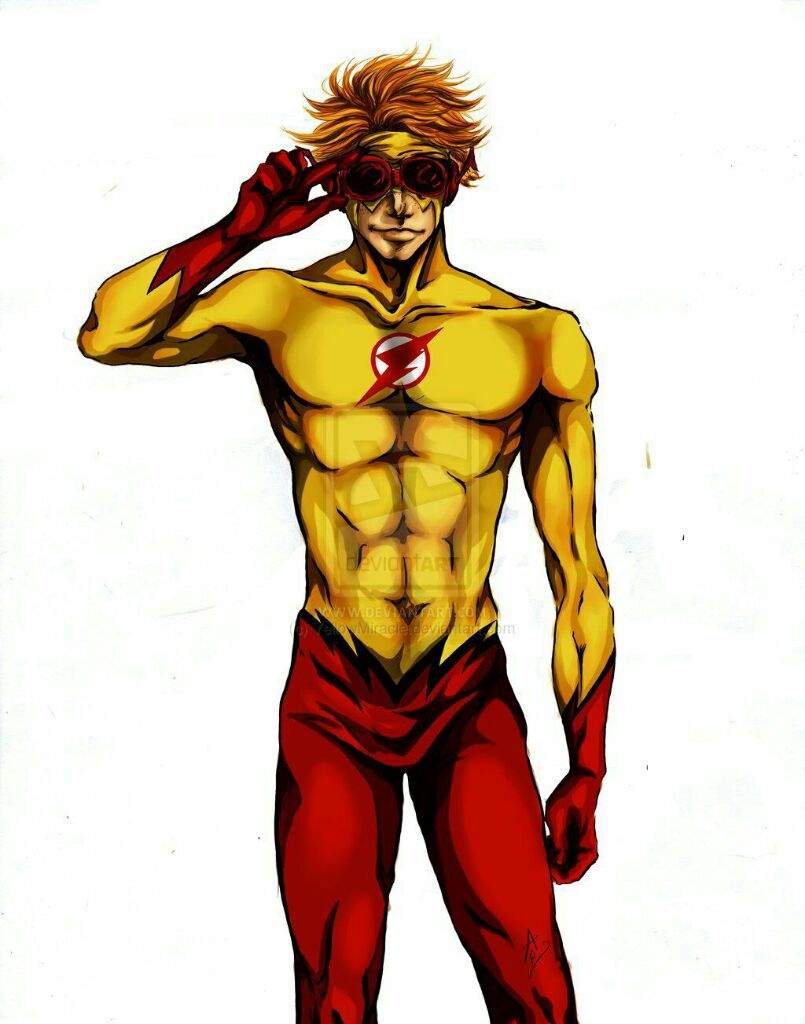 Wally West aka The Kid Flash 