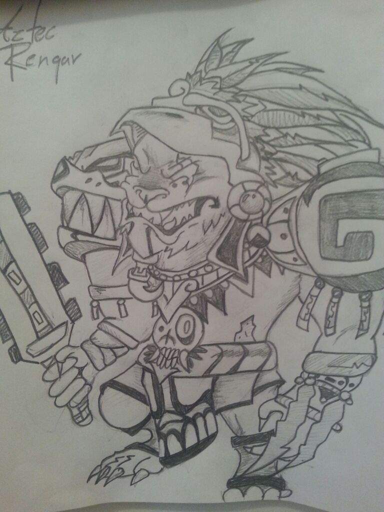 Aztec Rengar League Of Legends Official Amino