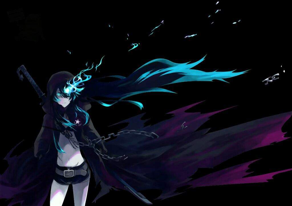 Black rock shooter картинки