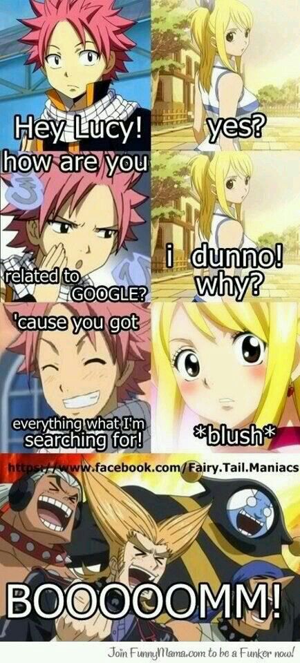 Fairy tail qoutes,pickup lines & funny momments | Anime Amino