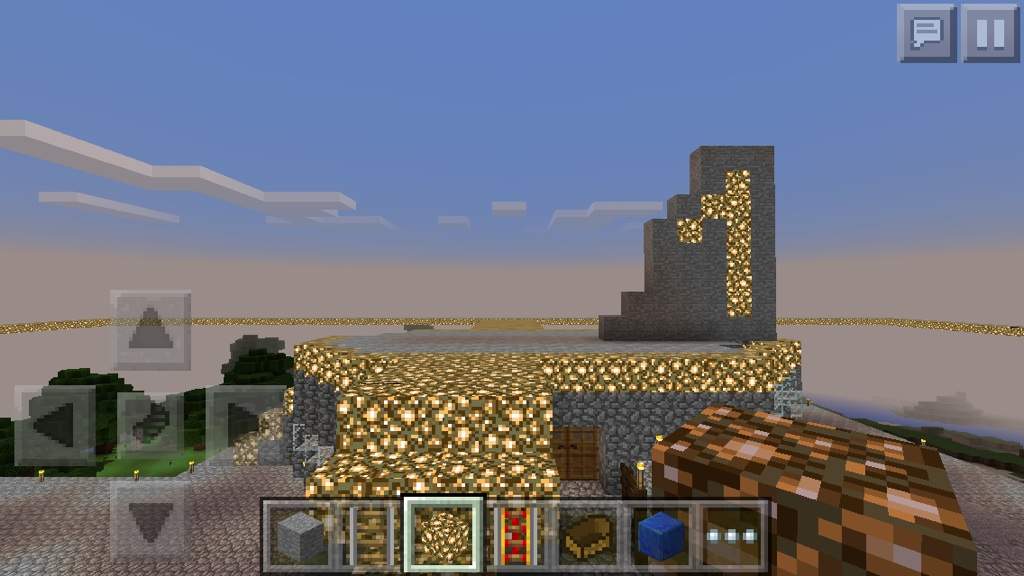 Beautiful house and the china flag Minecraft Amino