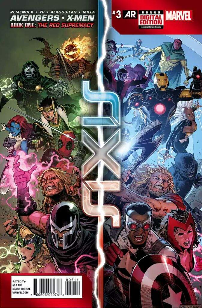 Avengers & X-Men Axis #6 Marvel Inversion Scarlet Witch Dr Doom Apocalypse VF 