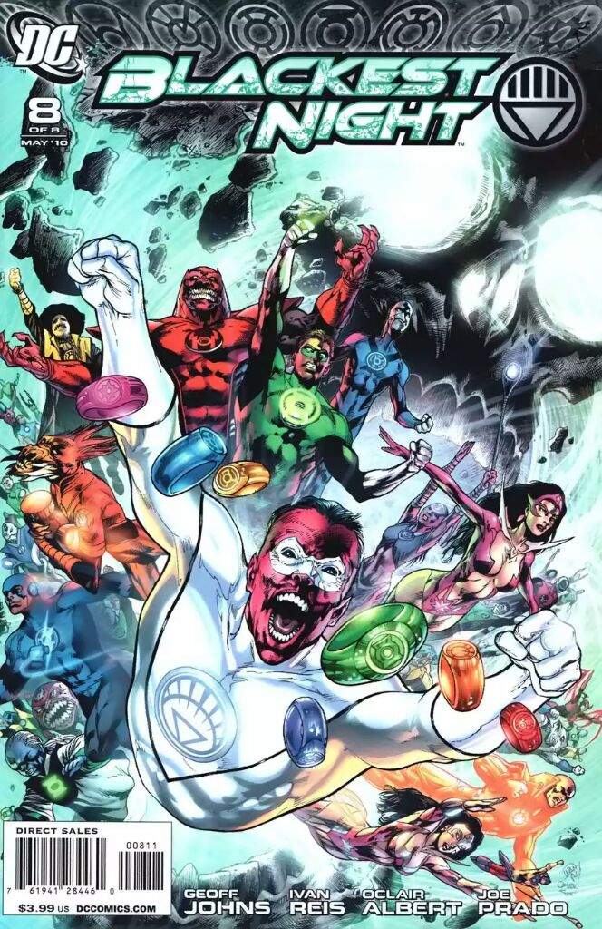 blackest night complete collection