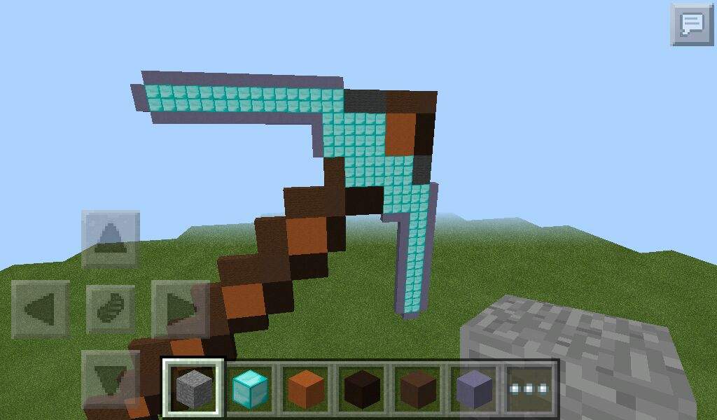 Featured image of post Pixel Art Pickaxe Pixel Art Minecraft Diamond Sword Shanhai foam diamond pickaxe not thinkgeek officially licensed minecraft foam blue diamond pickaxe and for boys and girls for birthday relate with minecraft sword