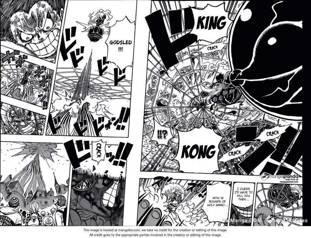 One Piece Chapter 790 Luffys New Attack Godsled Amazing Anime Amino