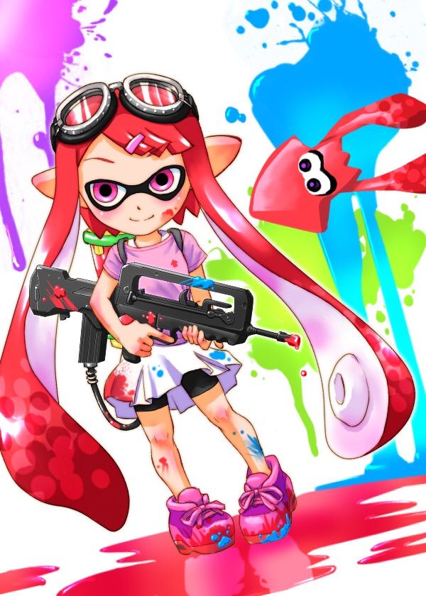 Splatoon fanart | Virtual Space Amino