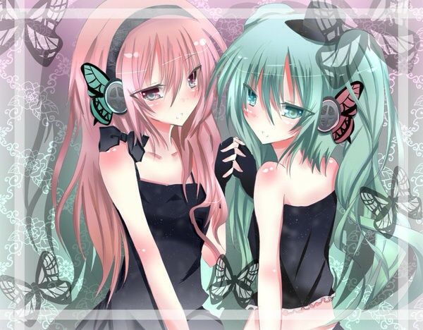 Hatsune Miku and Luka | Anime Amino