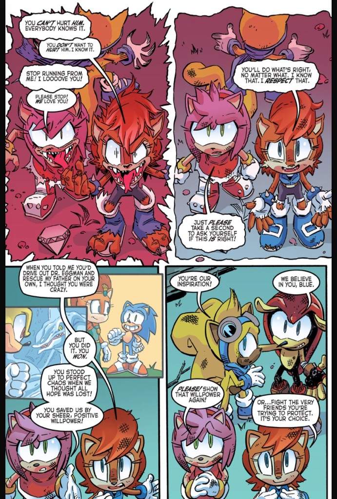 sonic archie comics characters