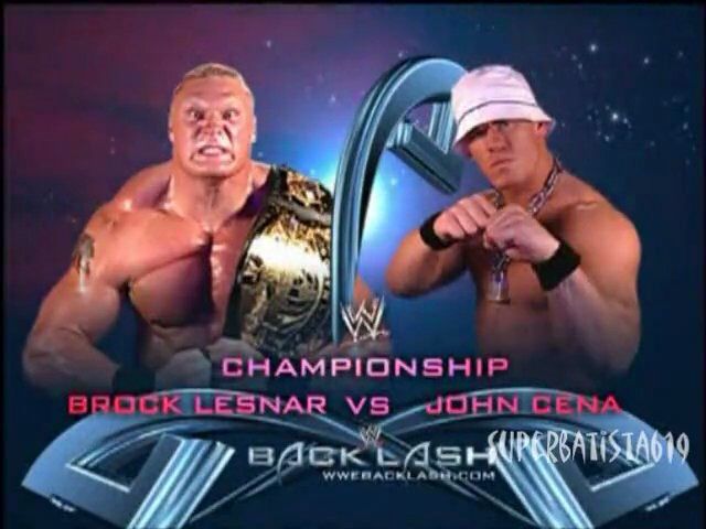 Rivalry Rewind 13 Brock Lesnar Vs John Cena Wrestling Amino