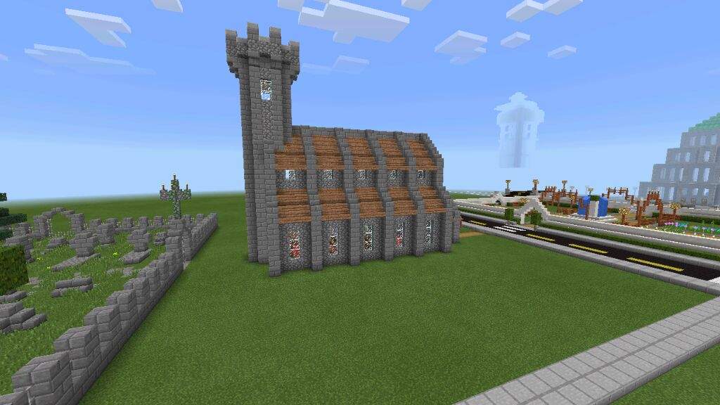 New Medieval Church | Minecraft Amino