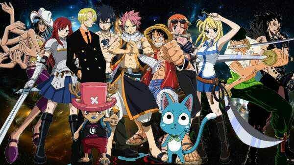 One Piece X Fairy Tail And Who Is The Winner Luffy Or Natsu Anime Amino