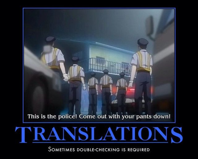 Bad translations | Anime Amino