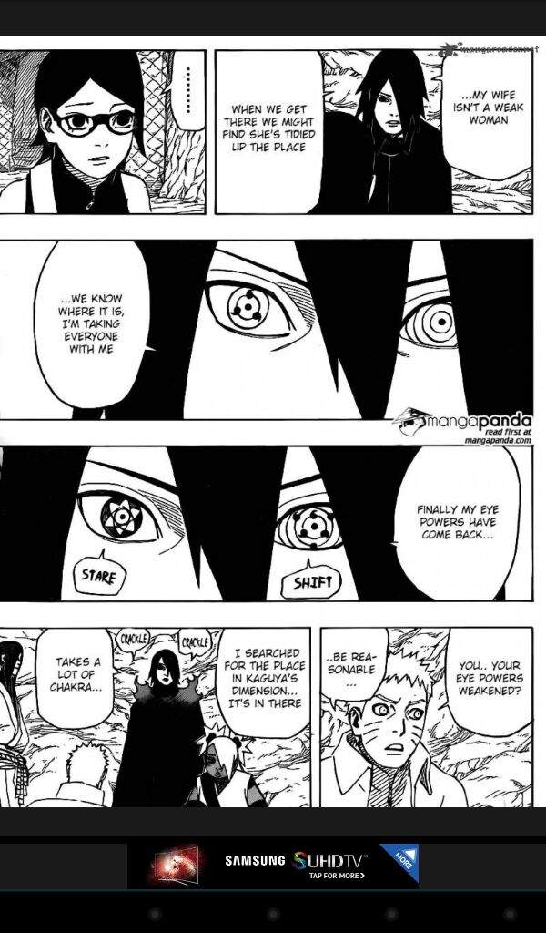 Sasuke Awakens Ems Rinnegan Saradas Resolve Naruto