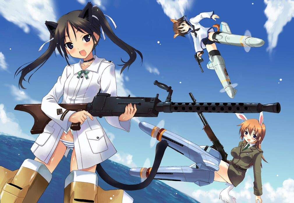 Favorite series with girls and guns | Anime Amino