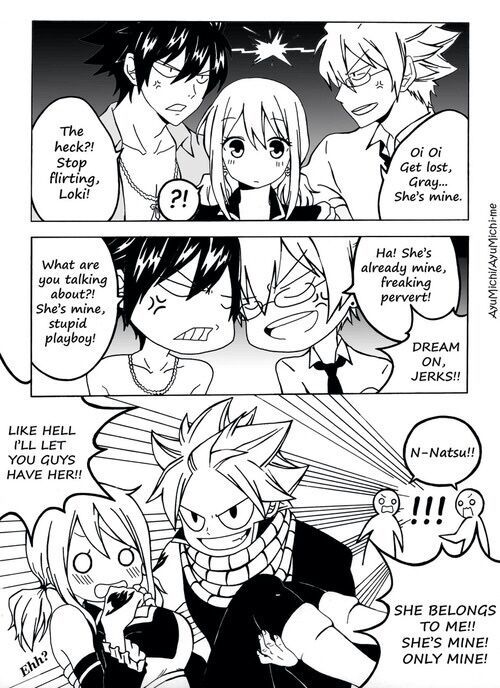 Featured image of post Fairy Tail Nalu Doujinshi Mission Cupid