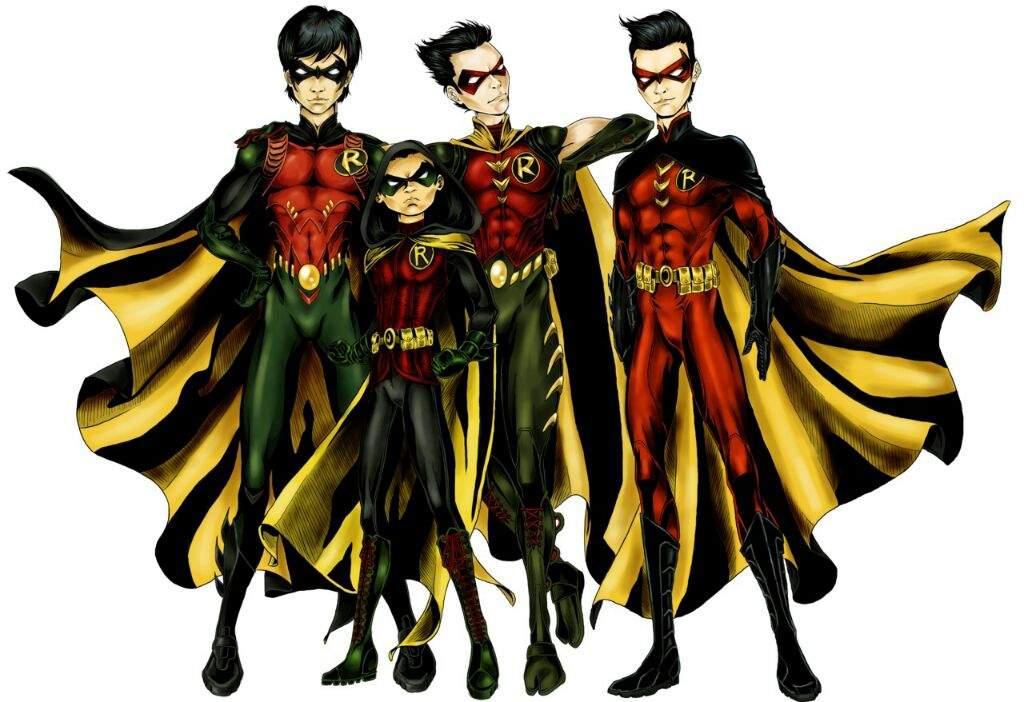 So for this i want to know who is the best robin so we have Stephanie Brown...