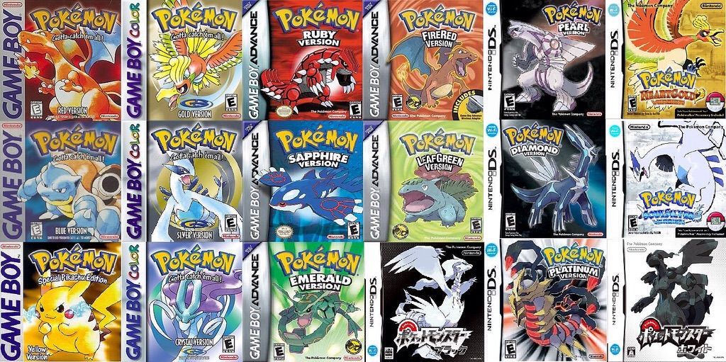 how many pokemon games are there