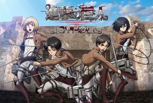 📣 AoT Takes Over Japan's Joypolis Theme Park | Anime Amino