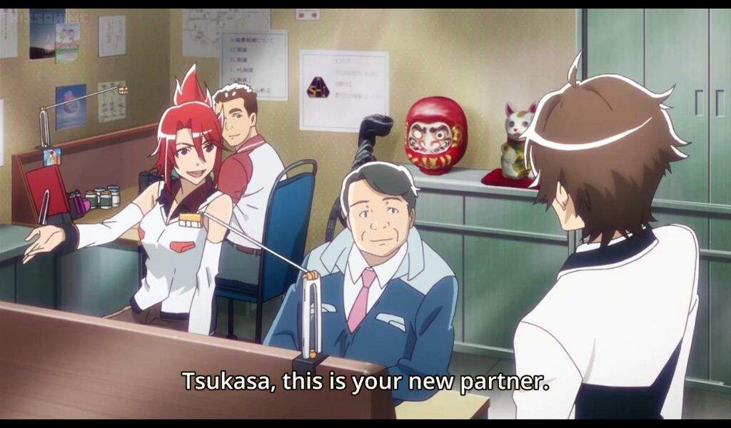 Plastic memories tsukasa new partner