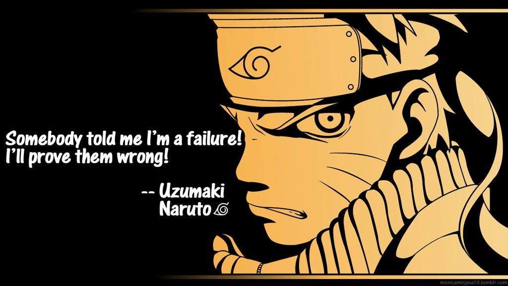 Zona Naruto Naruto Anime Quotes
