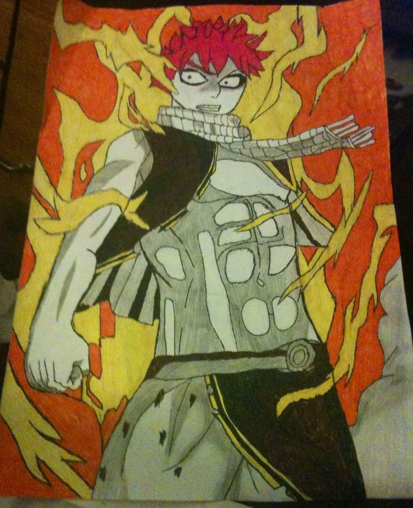 Natsu's Lightning Flame Dragon Mode Anime Amino