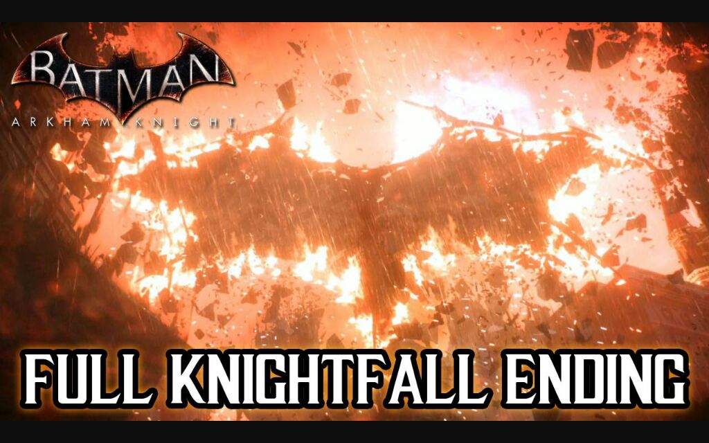 BATMAN:ARKHAM KNIGHT !!!SPOILER REVIEW!!!ONLY READ IF YOU HAVE COMPLETE THE  GAME ON 100% I REPEAT 100%! | Comics Amino