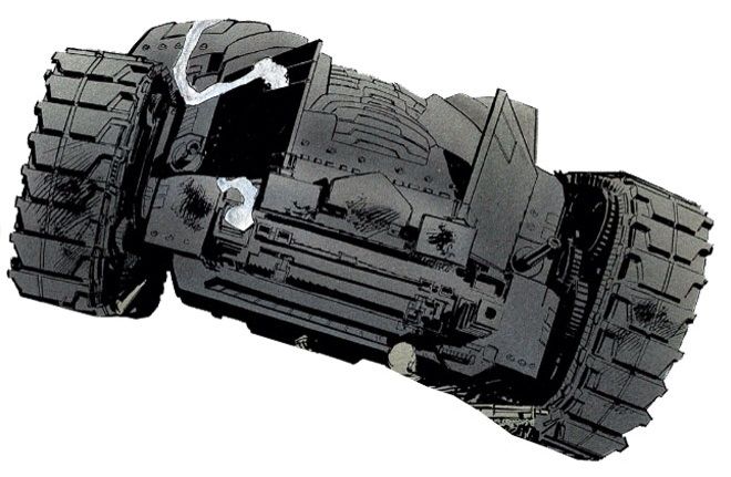 eaglemoss bat tank