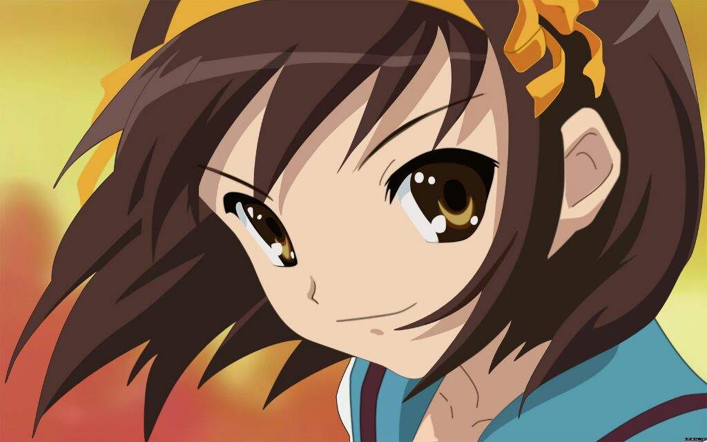 haruhi suzumiya smile